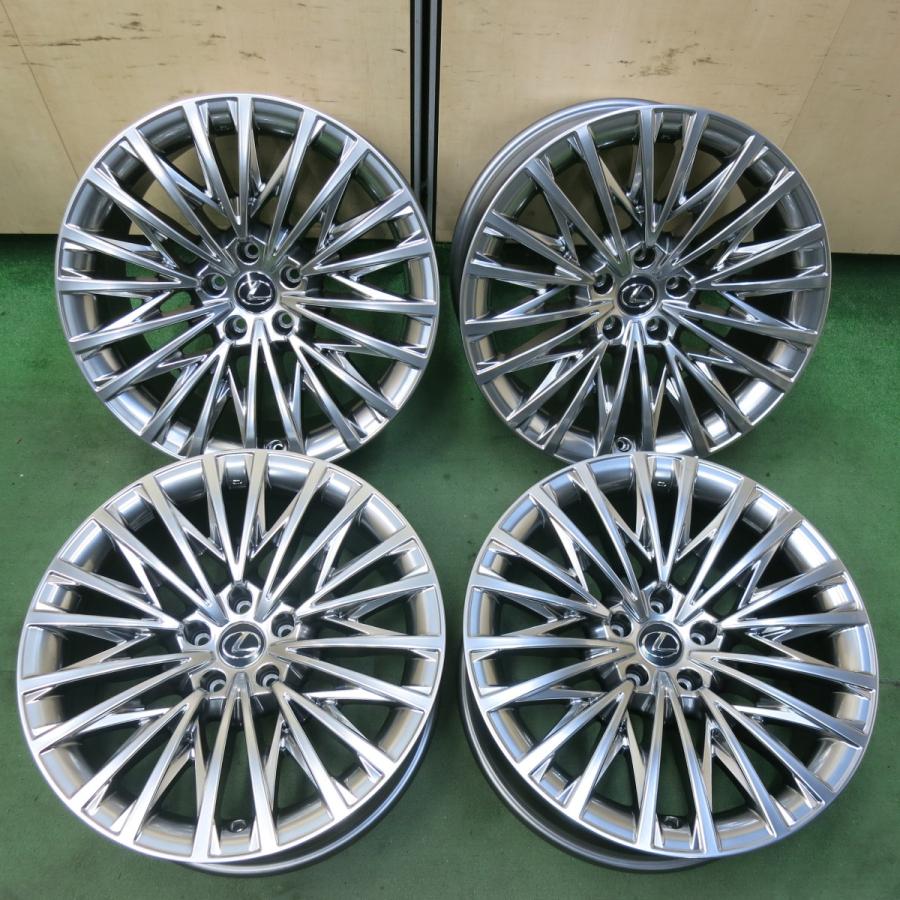 新車外し☆レクサス LS ハイパー クロム メタリック 純正 OP ホイール