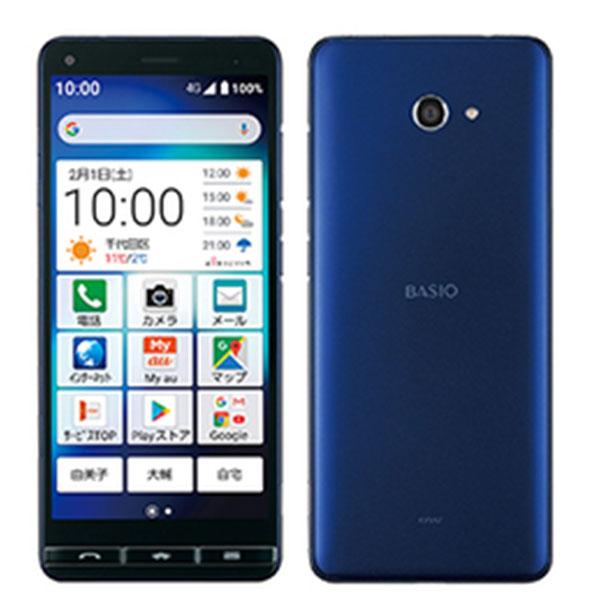 KYOCERA（京セラ） 新品 未使用 KYV47 BASIO4 ロイヤルブルー SIM