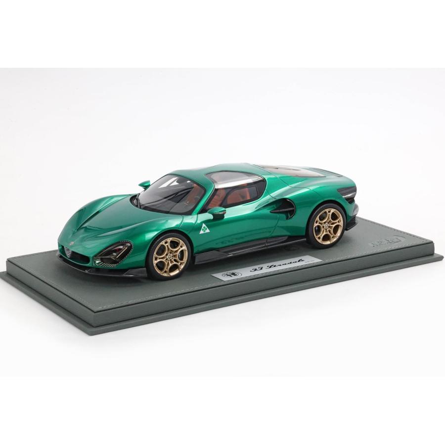 B.B.R ＜予約品＞ BBR 1/18 Alfa Romeo 33 Stradale Verde Montreal