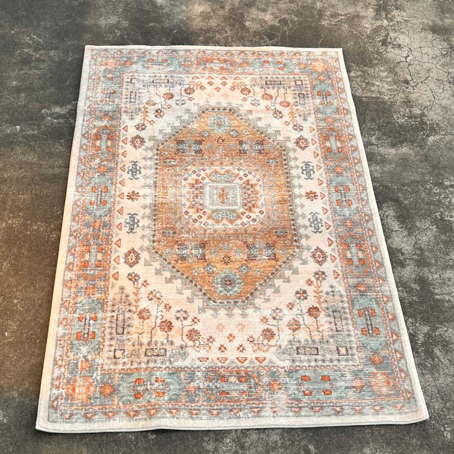 unico/ウニコ ASENA/アセナ ラグ ベージュ 手洗い可能 ターキッシュ