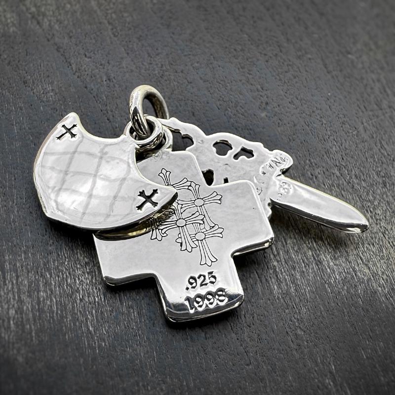 CHROME HEARTS（クロムハーツ） スリートリンケッツ ネックレス