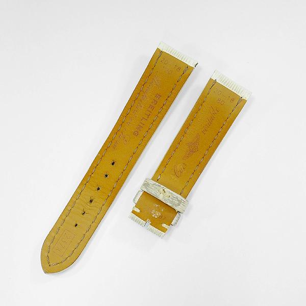 ブライトリング（BREITLING） クロノマット41用 純正レザーベルト 白