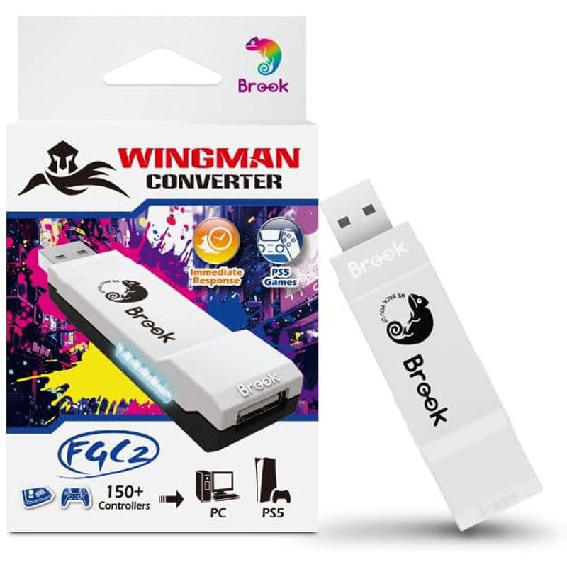 Brook Brook Wingman FGC コンバーター For PS5 PS4格闘ゲーム向け