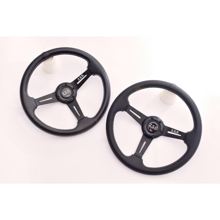 Z.S.S. スポーツ ステアリング ハンドル 345φ 345mm セミディープ