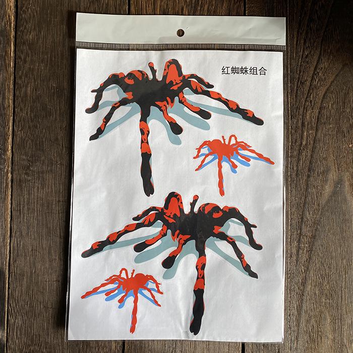 ステッカー くも クモ 蜘蛛 スパイダー タランチュラ 気持ち悪い