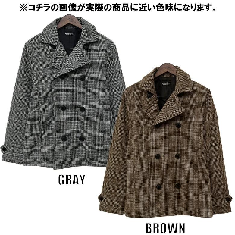 閉店セール】メンズ アウター ピーコート Pコート メンズ ウール