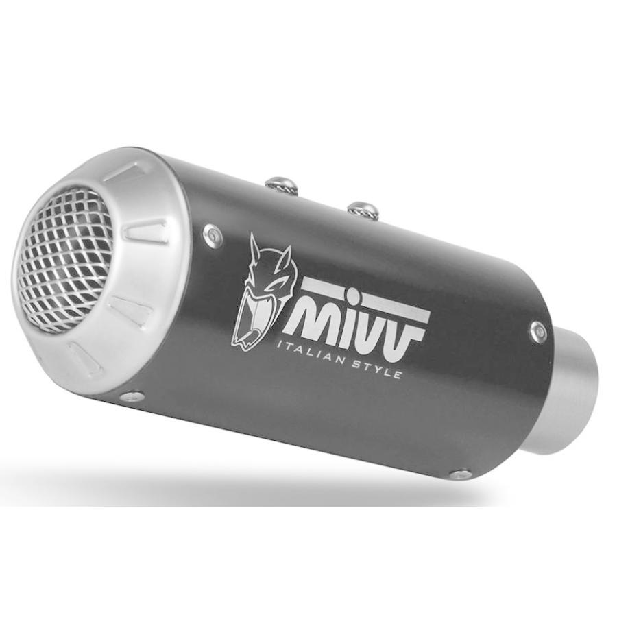 Mivv KTM 125 DUKE 2021-2023 スリップオン MK3 BLACK ブラック