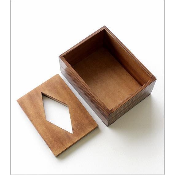 ポケットティッシュケース おしゃれ 木製 箱 ふた付き 天然木 小さい