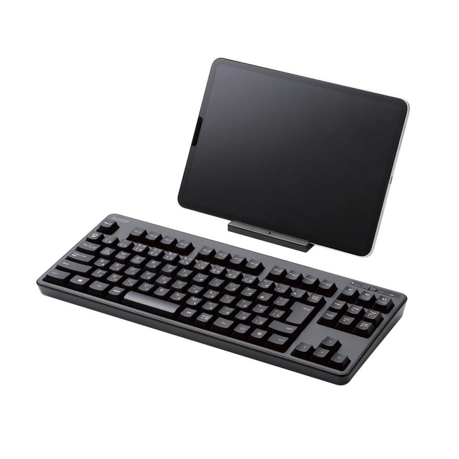ELECOM（エレコム） Bluetooth キーボード メンブレン式 スタンド付