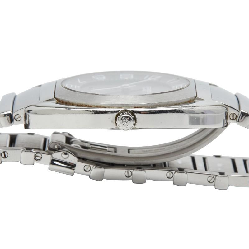 HERMES（エルメス） エスパス 腕時計 ES1.710 クオーツ ブラック文字盤