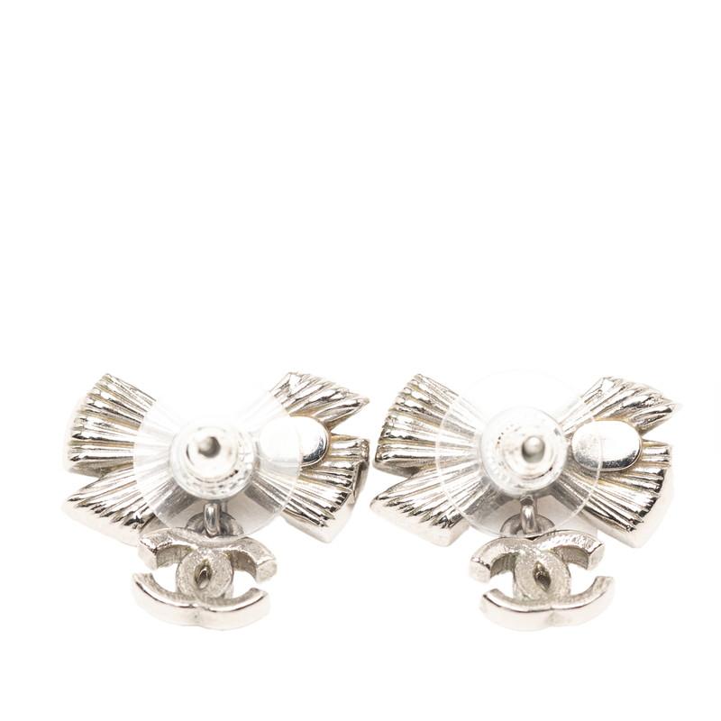 CHANEL（シャネル） ココマーク パール リボン モチーフ ピアス