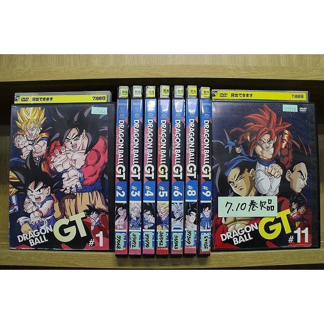 DVD ドラゴンボールGT 1〜11巻(7、10巻欠品) 計9本set ※ケース無し発送