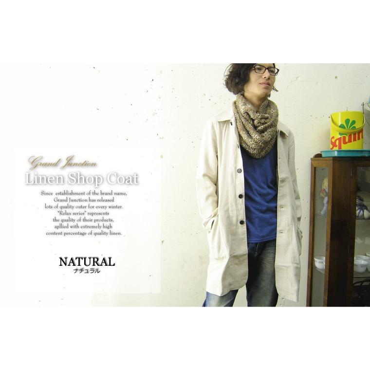 ショップコート メンズ リネンショップコート : GJWEB - 通販 - Yahoo
