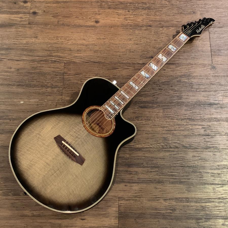 Nashville by SAMICK FP-1000 Acoustic Guitar エレアコ アコギ -GRUN