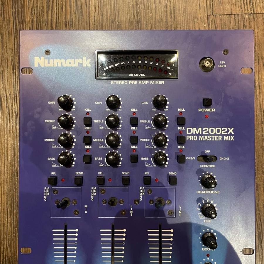 Numark Numark DM2002X Pro Master Mix ヌマーク DJミキサー 現状品