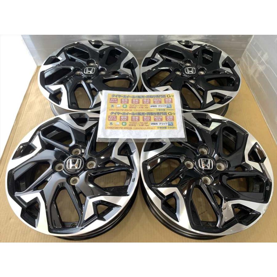 N-BOX HONDA NBOX 純正アルミホイール 15 4.5j +45 ブラックポリッシュ