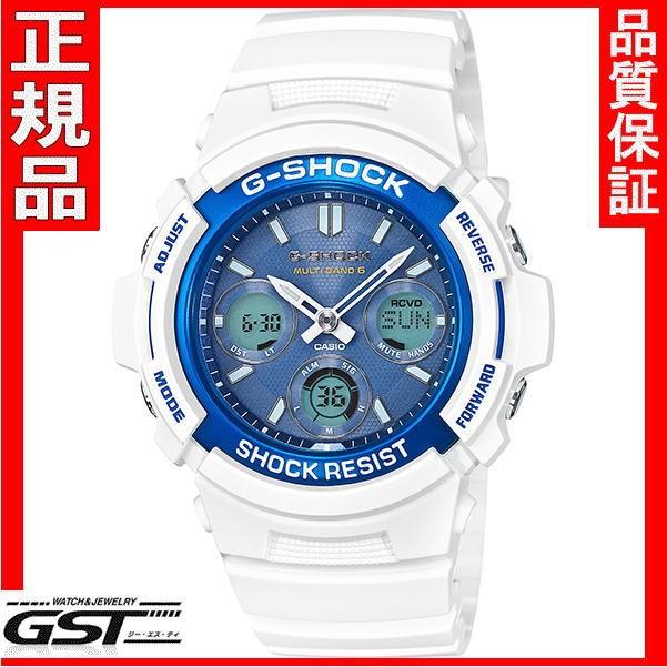 G-SHOCK GショックAWG-M100SWB-7AJFカシオソーラー電波腕時計 G