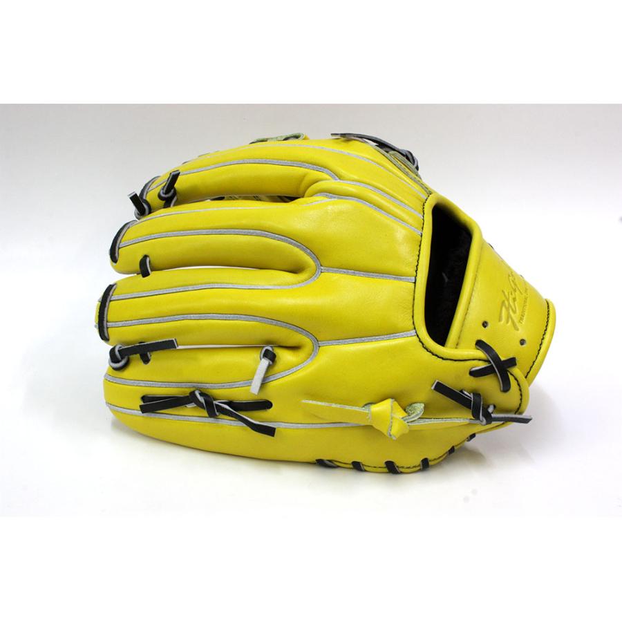 己極 ハイゴールド グローブ 軟式用 OKG-7105 SRレモンイエロー 三塁