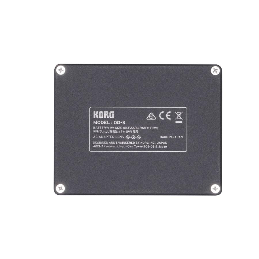 KORG（コルグ） KORG / OD-S NUTUBE OVERDRIVE BK 新品 オーバー