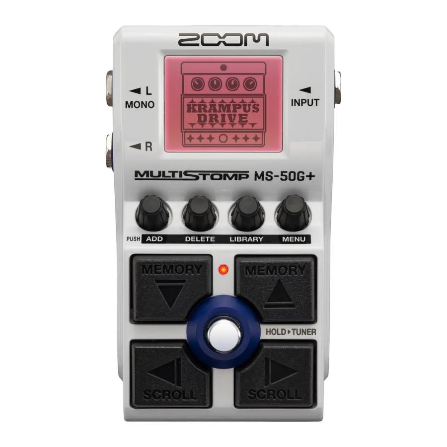 ズーム（zoom） ZOOM MS-50G+ MULTI STOMP for Guitar | マルチ