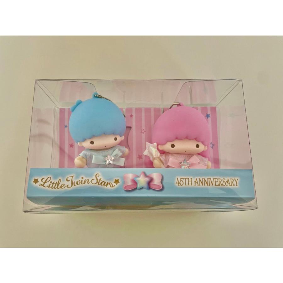 優良配送 サンリオ リトルツインスターズ 45周年 キキ&ララ ソフビ