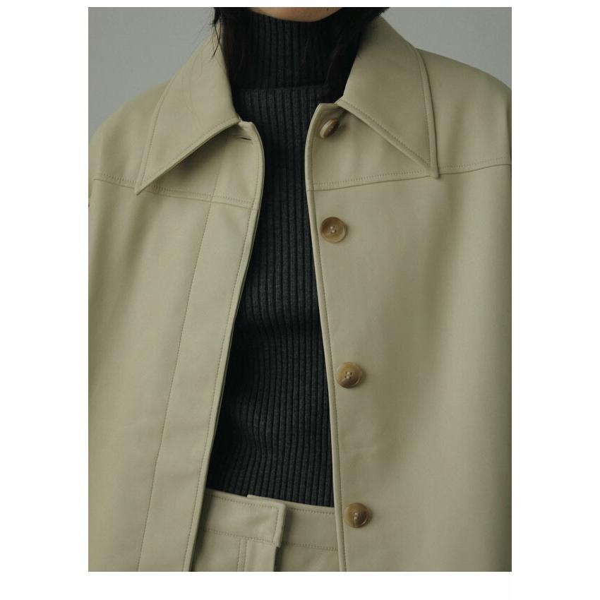 anuke（アンヌーク） anuke 2024FallWinter アウター Ecoleather Over