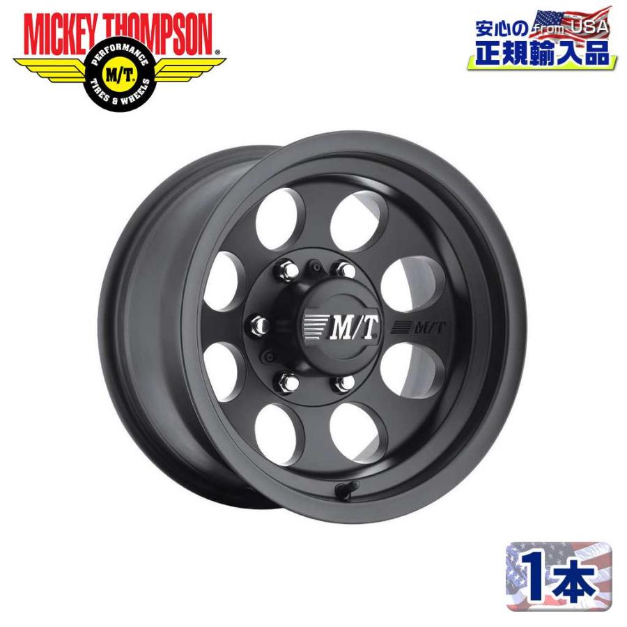 MICKEY THOMPSON ミッキートンプソン]16インチアルミホイール 1本