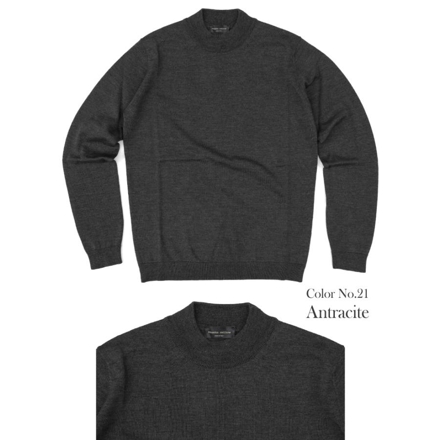 ROBERTO COLLINA（ロベルトコリーナ） メリノウール メンズ モック