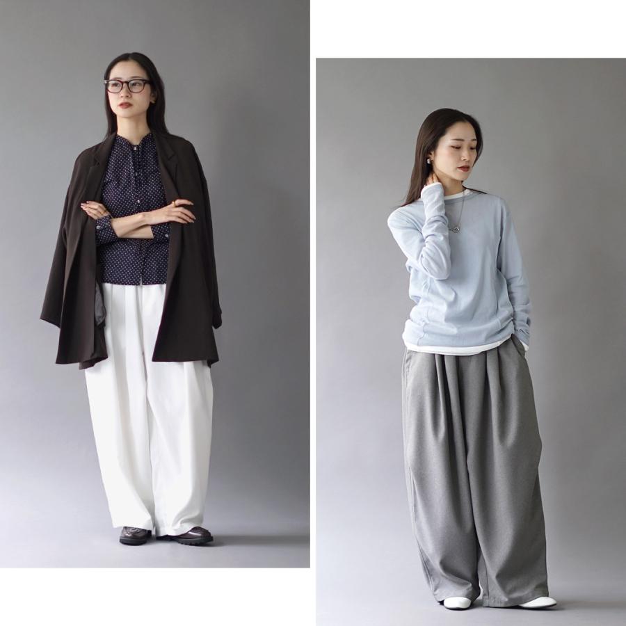 mizuiroind（ミズイロインド） ワイド カーゴ パンツ / レディース