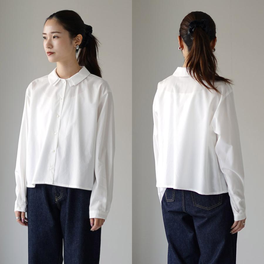 mizuiroind（ミズイロインド） ダブルカラー シャツ / レディース