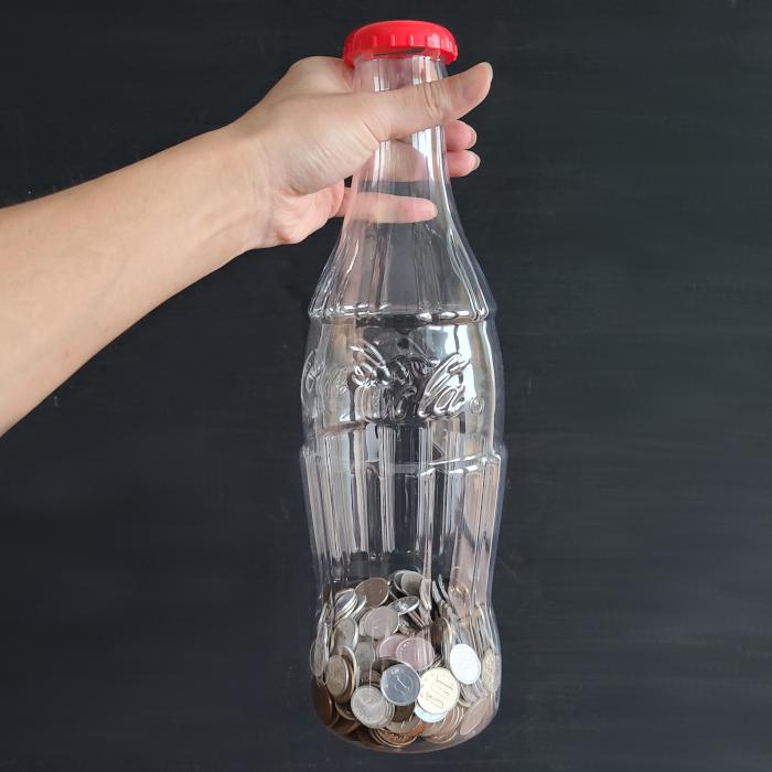 Coca Cola（コカコーラ） 貯金箱 CocaCola MIDDLE BOTTLE BANK 高さ