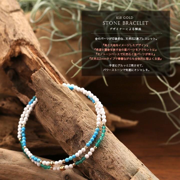 14金18金ビーズターコイズブレスレットK18K14Kナバホゴローズgoro's14