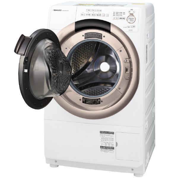 30 SHARP ドラム式洗濯機 10キロ 乾燥 左開き 設置無料 安い