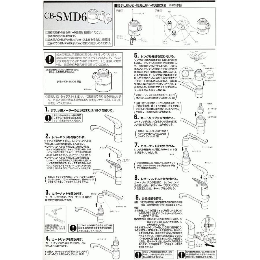 Panasonic（パナソニック） CB-SMD6 食器洗い乾燥機 アルカリ整水器