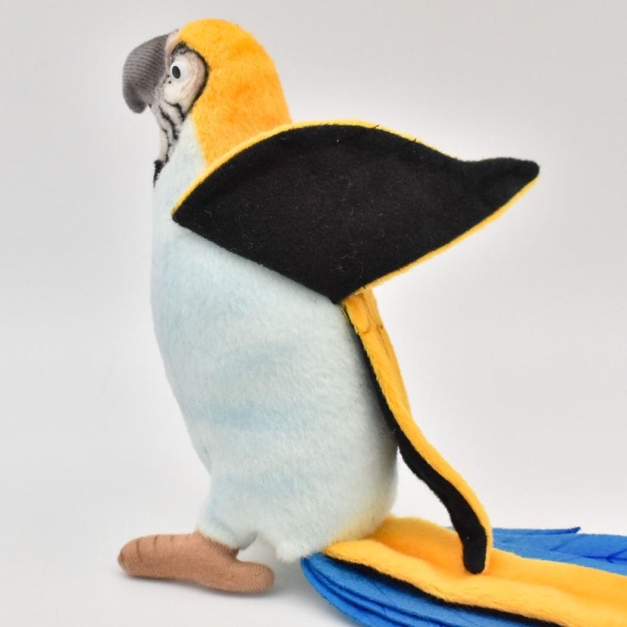 HANSA BH3325 オウム ブルー おうむ とり トリ 青色 鳥 ぬいぐるみ