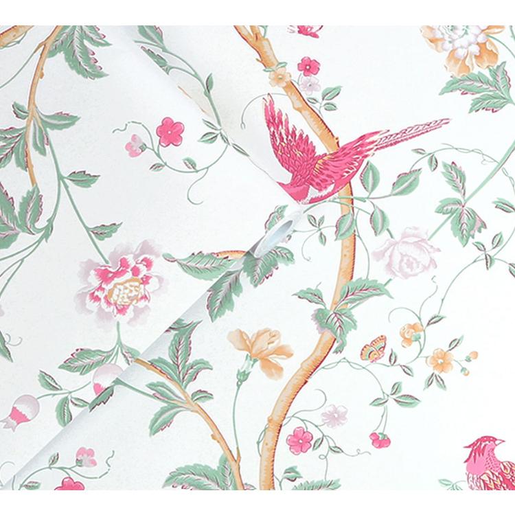 壁紙 クロス 花柄 輸入壁紙 ローラアシュレイ 115254 Summer Palace 花