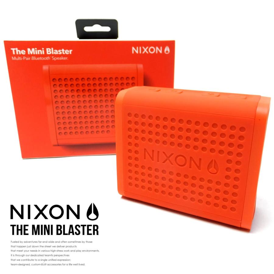 NIXON（ニクソン） ワイヤレススピーカー 防水 防塵 Bluetooth