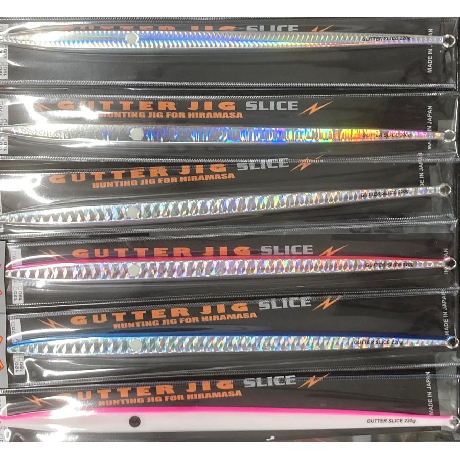 MC Works'（MCワークス） GUTTER JIG SLICE 220g : DEEP BLUE OCEAN