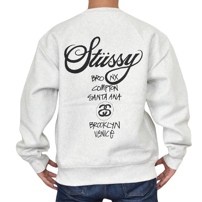 STUSSY（ステューシー） 大きいサイズメンズ クルーネック スウェット