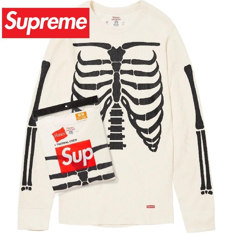 Supreme（シュプリーム） Hanes Bones Thermal Crew サーマルヘンリー