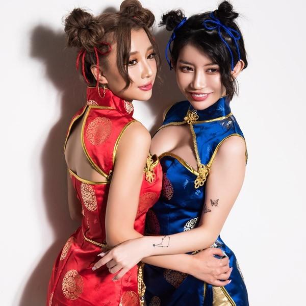 チャイナドレス コスプレ衣装 レディース Malymoon(マリームーン)ミニ