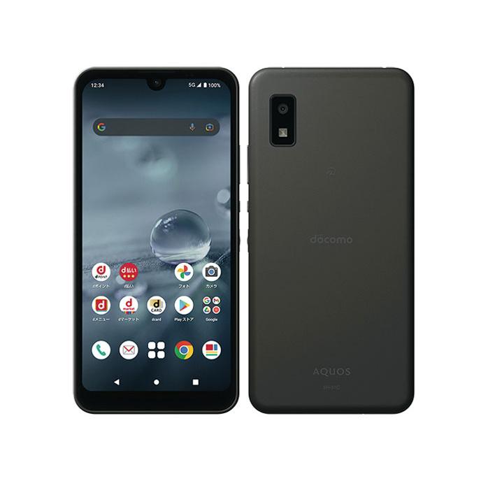 AQUOS 新品ワイモバイル wish2 A204SH チャコール黒SIMロック解除済SIM