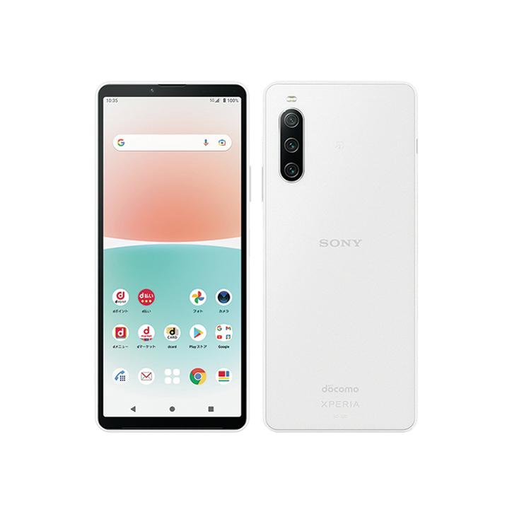 Xperia 新品 docomo SONY 10 IV SO-52Cホワイト SIMロック解除済 SIM