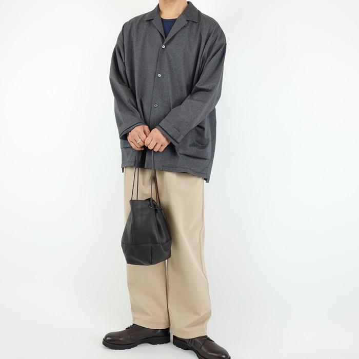 MR.OLIVE（ミスターオリーブ） ウォータープルーフレザー2WAY巾着