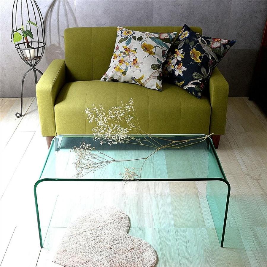 ローテーブル センターテーブル LLサイズ 幅約80cm アクリル製