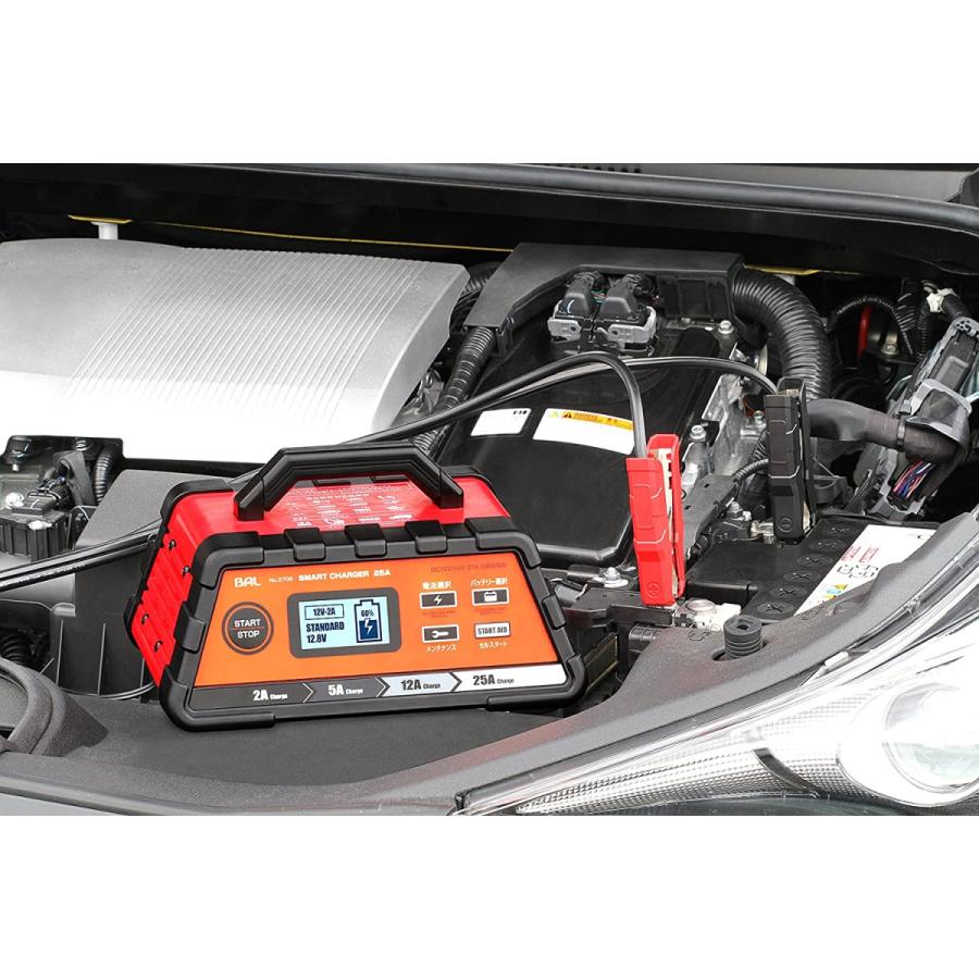 BAL（大橋産業） BAL No.2708 大橋産業 12V/24V バッテリー充電器