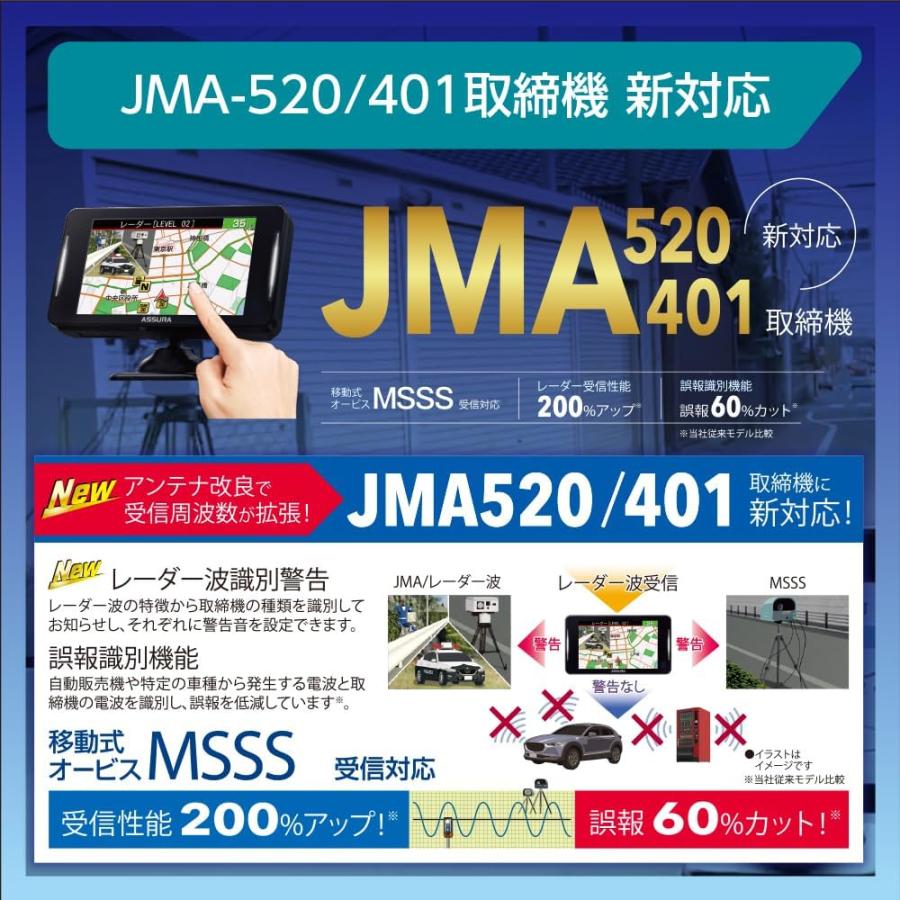 ASSURA AR-925AW セルスター レーザー式オービス対応 一体型セーフティ