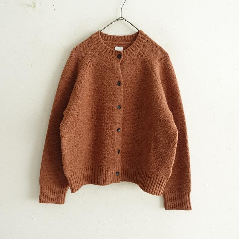 TANDEY 休日と詩 *ニットカーディガン*ブラウン系トップス羽織(25-2509