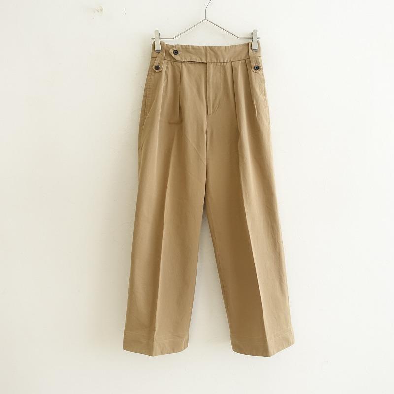 MARGARET HOWELL（マーガレットハウエル） *コットンワイドパンツ*1綿