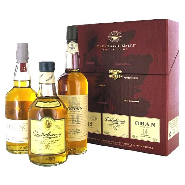 シングルモルト飲み比べセット！＞ クラシックモルト 3本セット